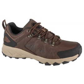 Sapatos de couro Columbia Peakfreak Ii Outdry 2100721231 marrom com membrana