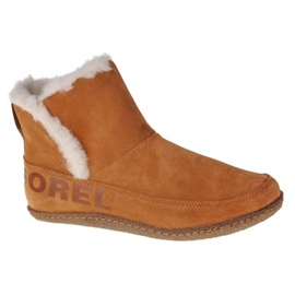 Botas de neve descalços Sorel Nuts Bootie 1876141224 Brown marrom