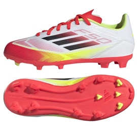 Adidas F50 League FG/MG IE3747 Sapatos branco