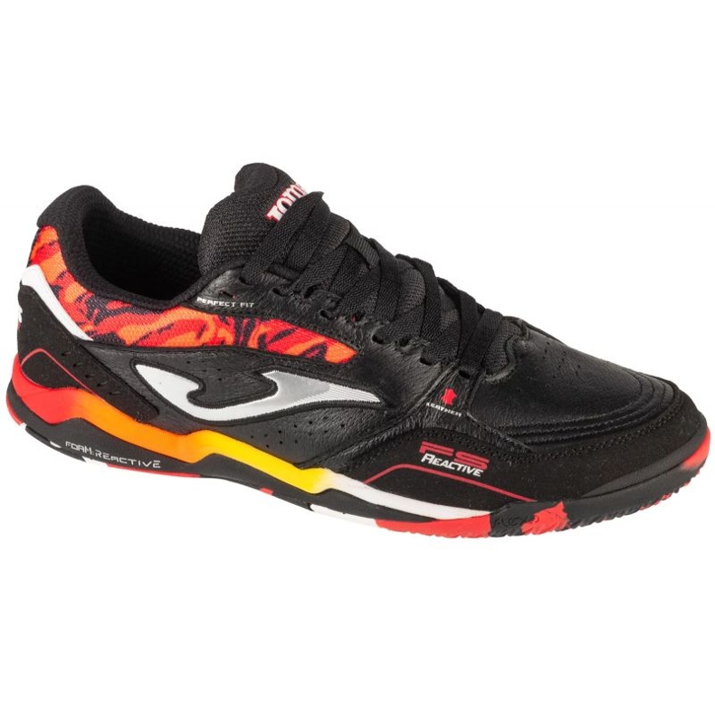 Joma FS Reactive 2401 em FSW2401in Black Football Shoes preto