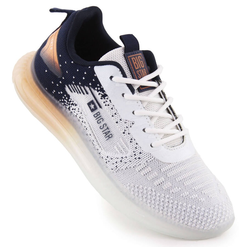 Big e Black Men's Sports Shoes Big Star NN174474 branco