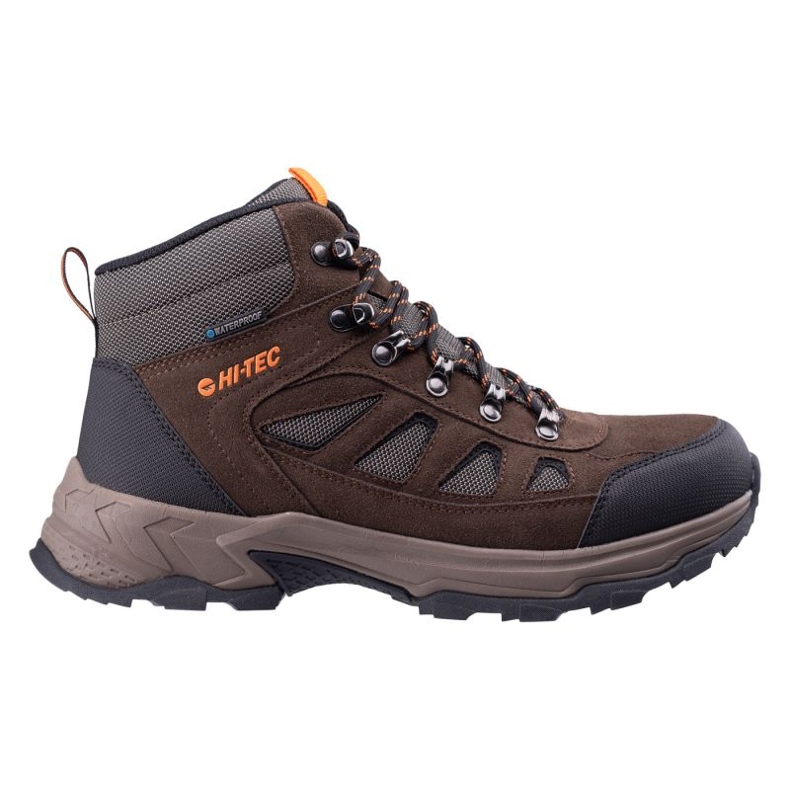 Hi-Tec Herry em meados de 92800622331 com membrana de bronze castanho