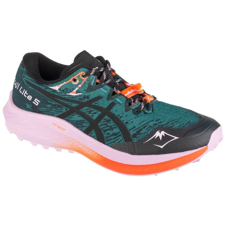 ASICS Fuji Lite 5 1012B690-300 Sapatos verdes