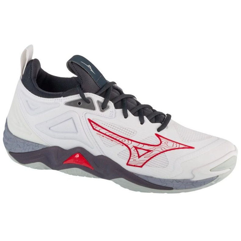 Tênis de voleibol Mizuno Wave Momentum 3 V1GA231296 branco