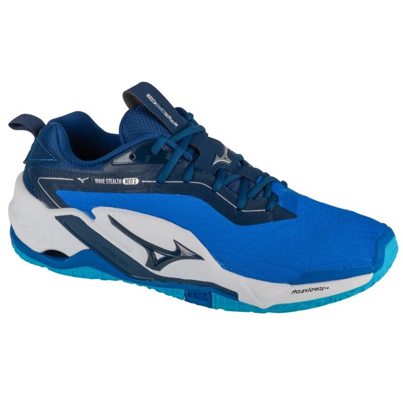 Tênis de handebol Mizuno Wave Stealth Neo Ii X1GA240001 azul