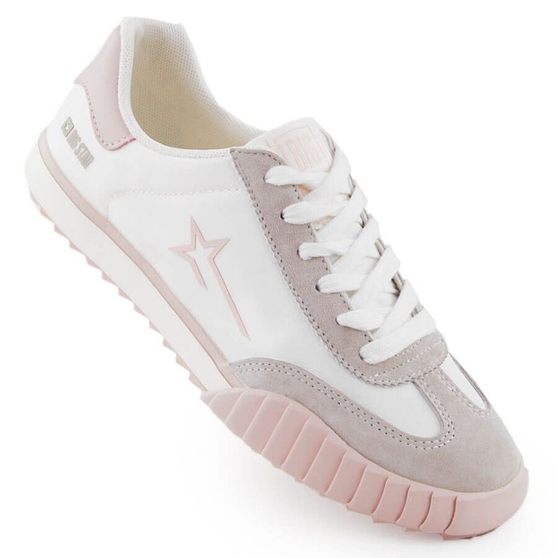 Sapatos esportivos femininos Big Star NN274868 branco