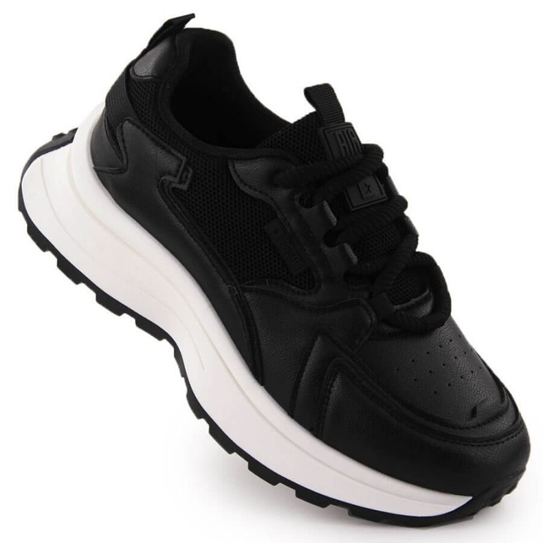 Sapatos esportivos femininos Big Star nn274a106 preto