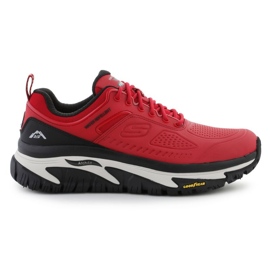Sapatos Skechers Arch Fit Road Walker Recon 37333-RDBK vermelho