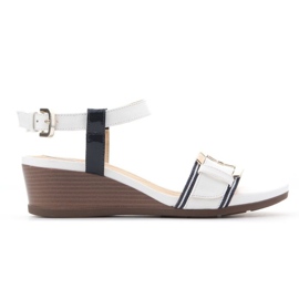 Sapatos de cunha Geox D Marykarmen D D828QD 05402 C0899 branco