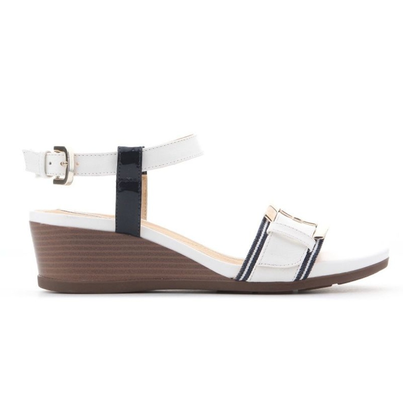 Sapatos de cunha Geox D Marykarmen D D828QD 05402 C0899 branco