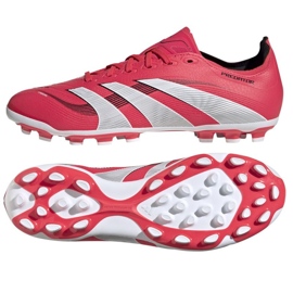 Adidas Predator League 2G/3G AG ID3837 Sapatos de futebol vermelho
