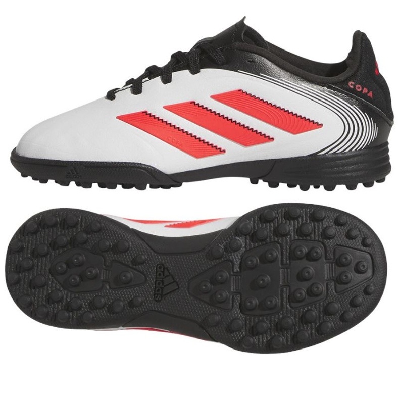 Adidas Copa Pure III League TF IH2241 Sapatos de futebol branco