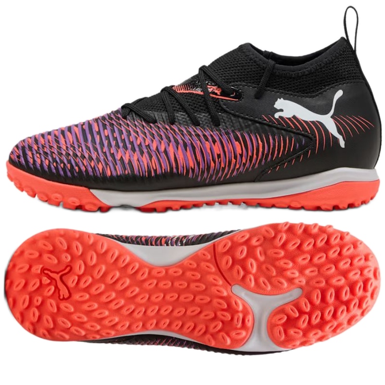 Puma Future 8 Match TT + Mid 108386-01 Sapatos de futebol preto