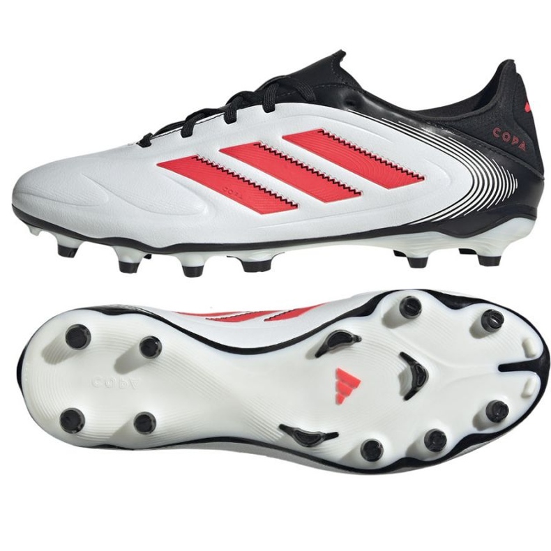 Adidas Copa Pure III League FG/MG ID9049 Sapatos de futebol branco