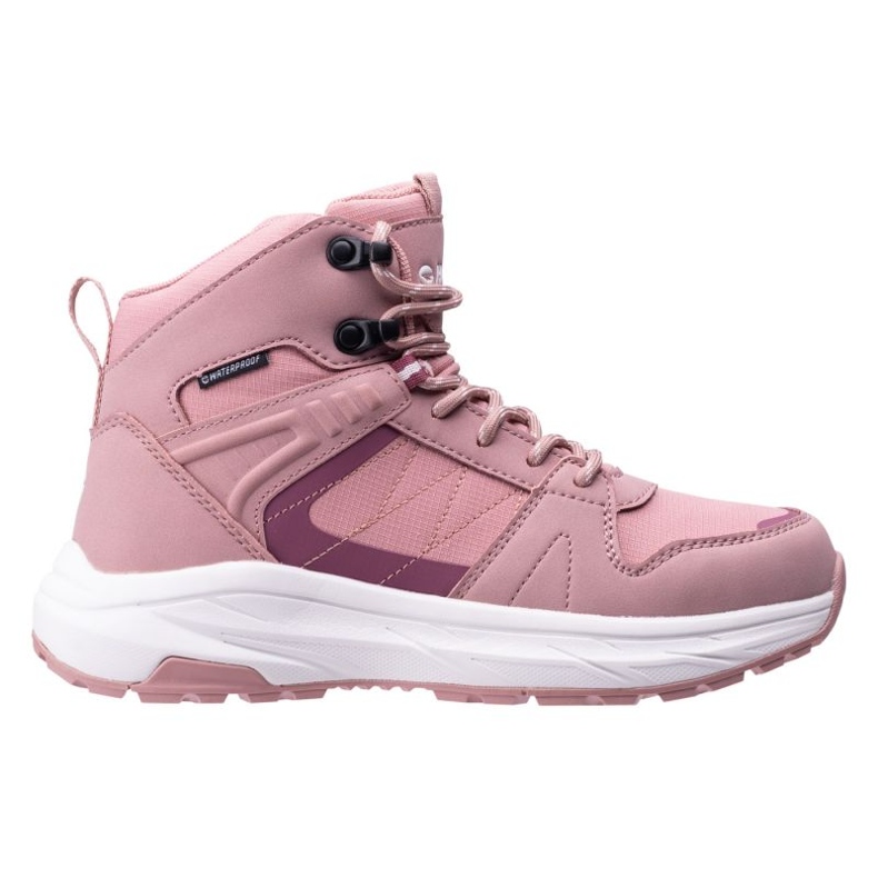 Hi-Tec Rozes Mid WP WO's Trekking Shoes com uma membrana rosa