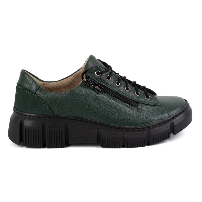 Olivier Sapatos femininos de couro 1223 verdes