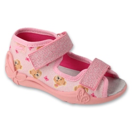 BEFADO TEDDY BOLS INSERIRA DE CURIL DE CRIANÇAS 342P069 PINK rosa