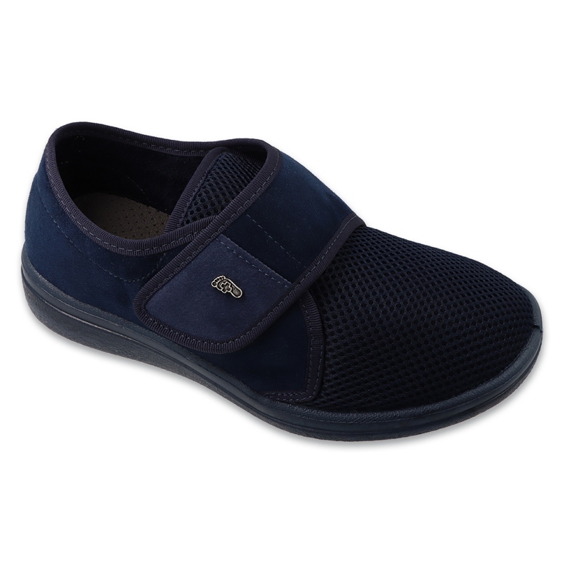 Sapatos de velcro femininos de Dr.orto Befado com inserção substituível PU 088D001 azul marinho Sapatos de velcro femininos de Dr.orto Befado com inserção substituível PU 088D001 azul marinho