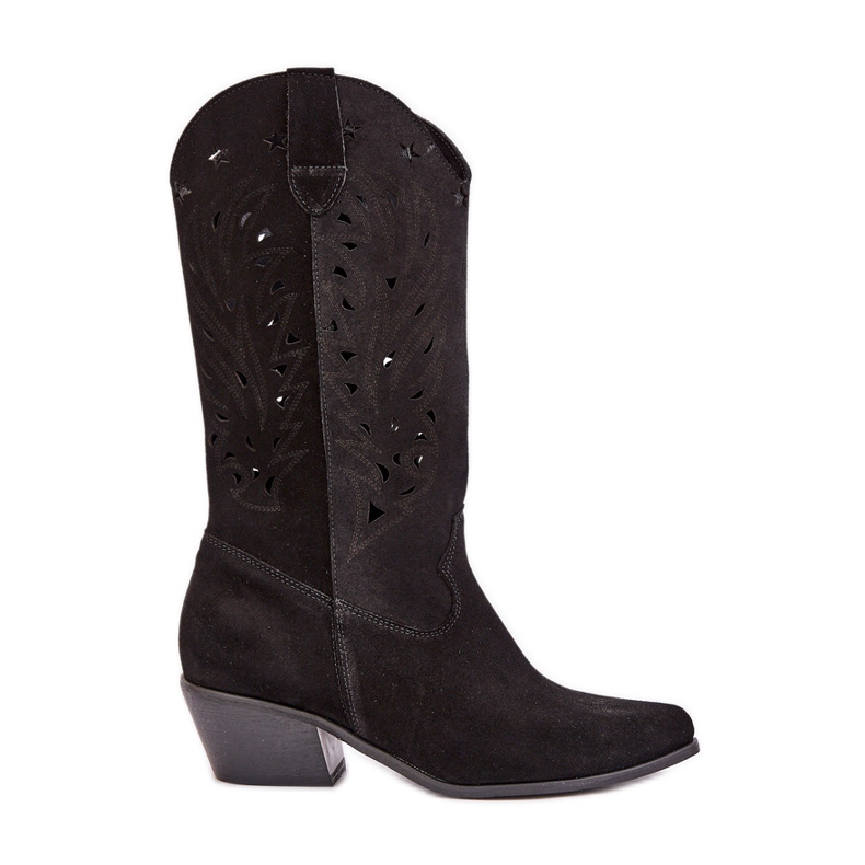 Botas de camurça com um Upper Zazoo 3609 Black preto