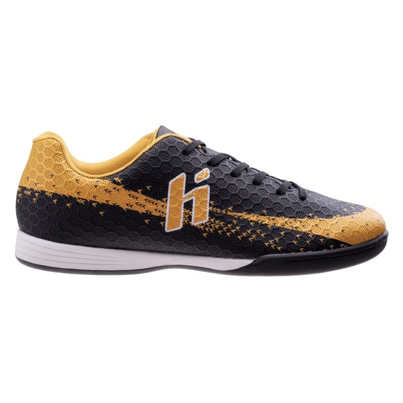 Huari Recoleti IC M000165744 Sapatos de futebol preto e amarelo