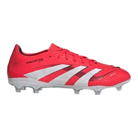 Adidas Predator Pro FG ID3856 Sapatos vermelhos Adidas Predator Pro FG ID3856 Sapatos vermelhos