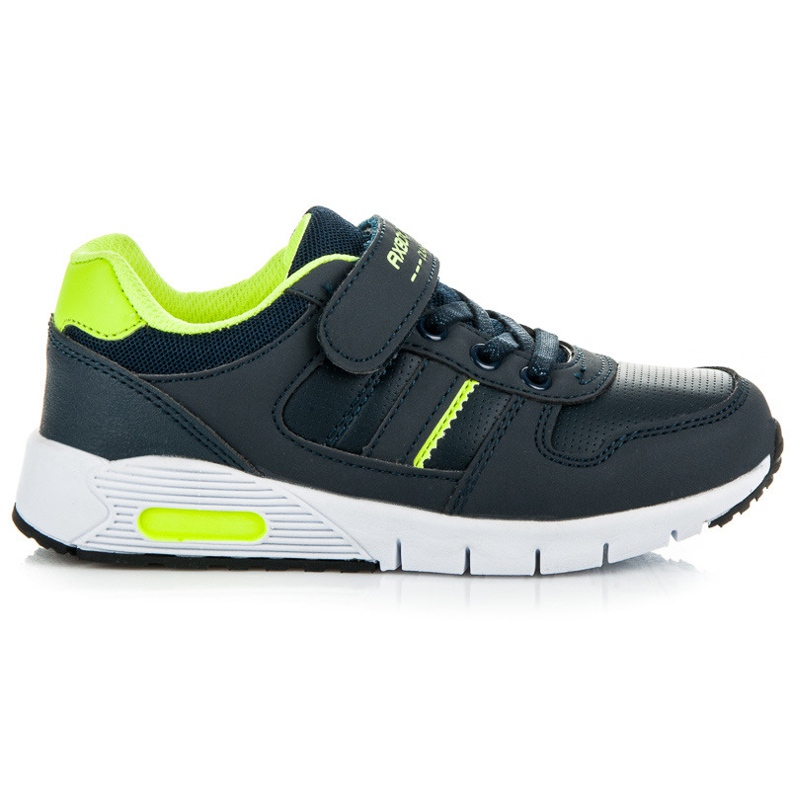 Ax Boxing Sapatos para encadernação e velcro azul