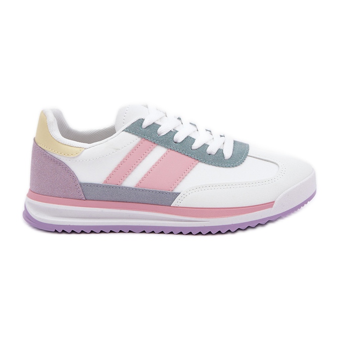 Tênis de tênis de sapatos esportivos multikolor branco