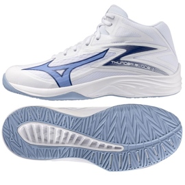 Mizuno Thunder Blade Shoes com V1GA237597 White branco Mizuno Thunder Blade Shoes com V1GA237597 White branco