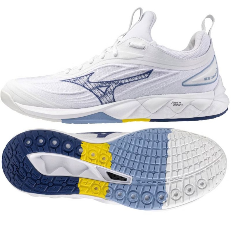Mizuno Wave Luminous 3 V1Ga242096 Sapatos brancos