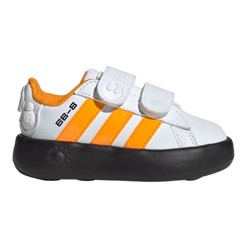 Adidas Droids Grand Court CF e IH1140 Velcro Shoes branco