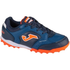 Joma Top Flex 2433 TF TPJW2433TF Sapatos de futebol azul marinho