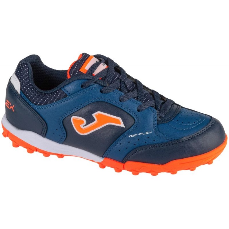Joma Top Flex 2433 TF TPJW2433TF Sapatos de futebol azul marinho