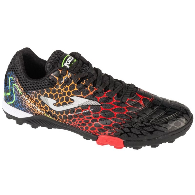Joma maxima 2431 tf maxw2431tf sapatos de futebol preto