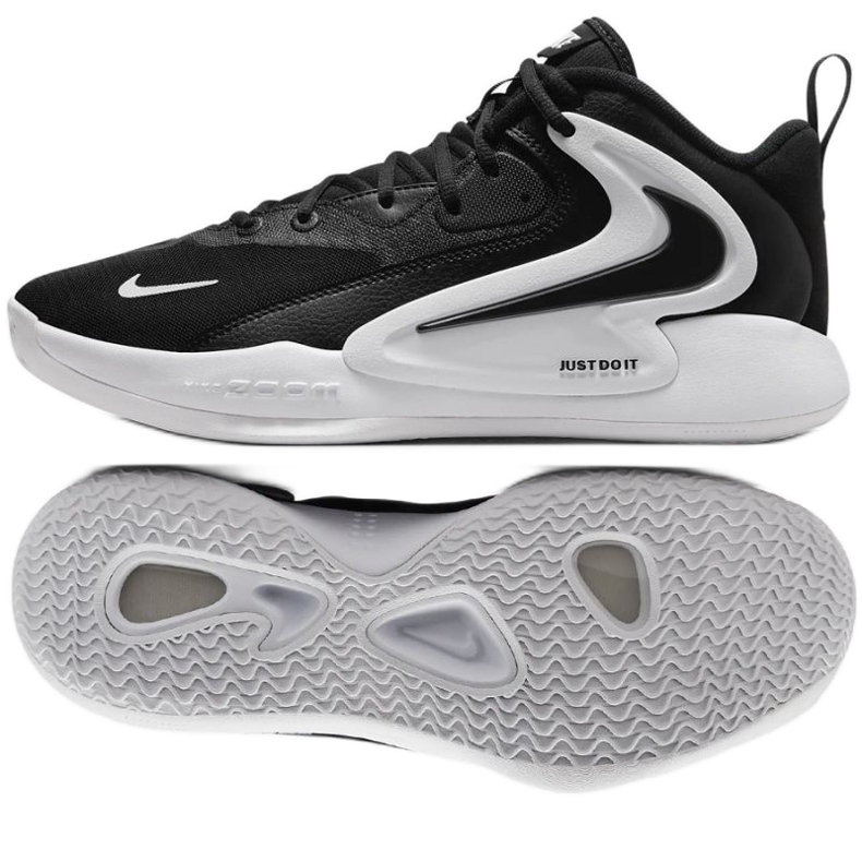 Nike Air Zoom Hyperset 2 FQ7070-001 Sapatos de vôlei preto
