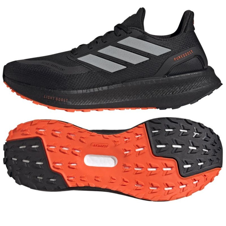 Adidas pureboost 5 tr JR7675 tênis de corrida preta preto