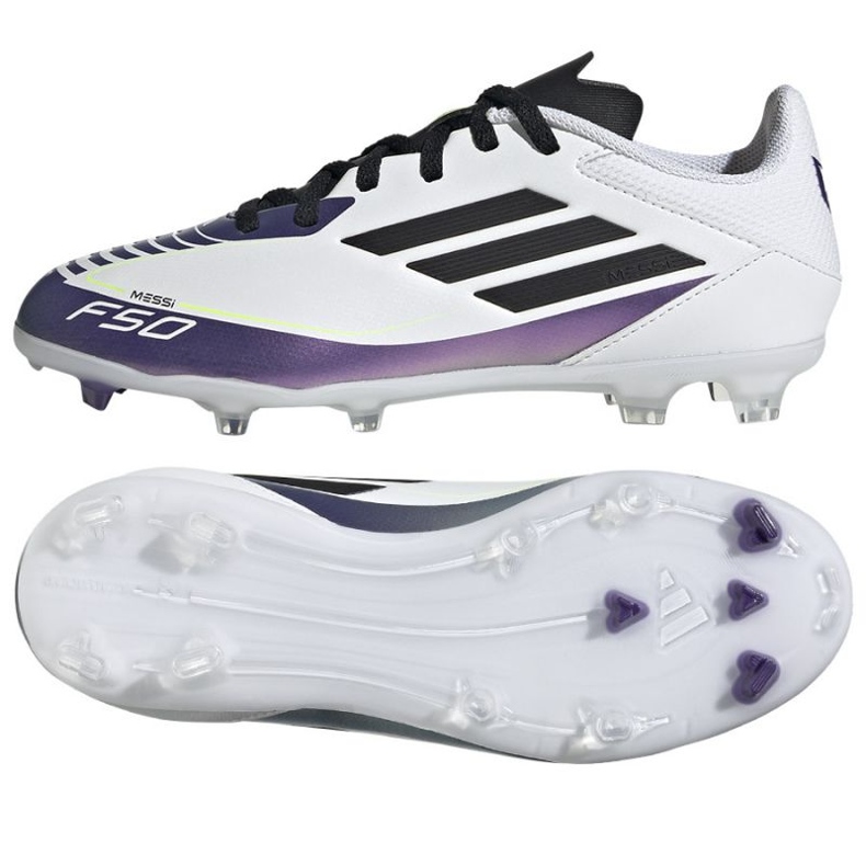 Adidas F50 League FG/MG IE9089 Sapatos branco