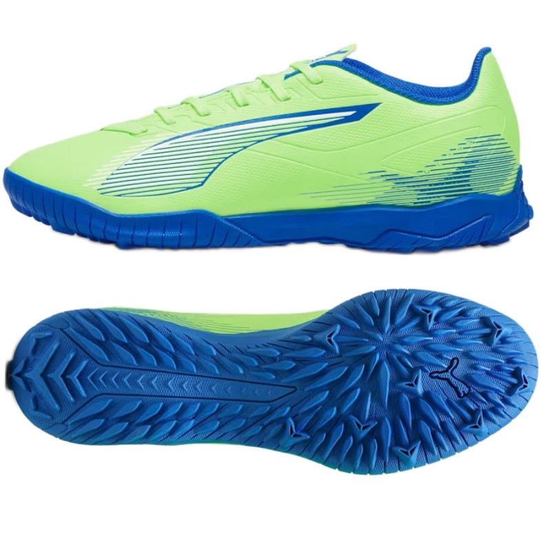 PUMA Ultra 5 Play TT 107905-03 Sapatos verdes PUMA Ultra 5 Play TT 107905-03 Sapatos verdes