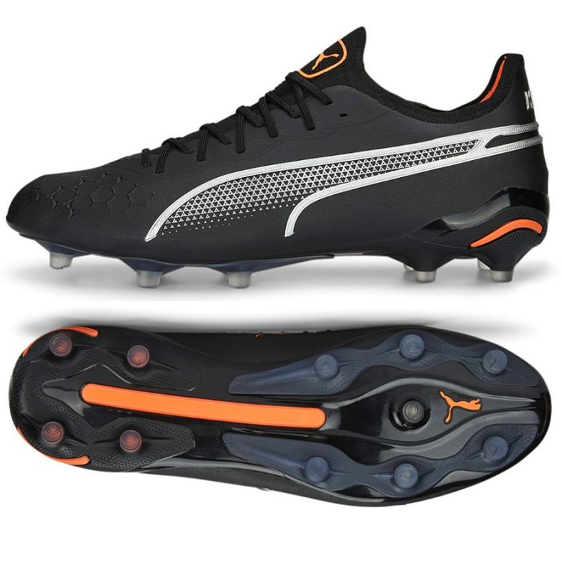 Puma King Ultimate FG/AG 107097 02 Sapatos pretos