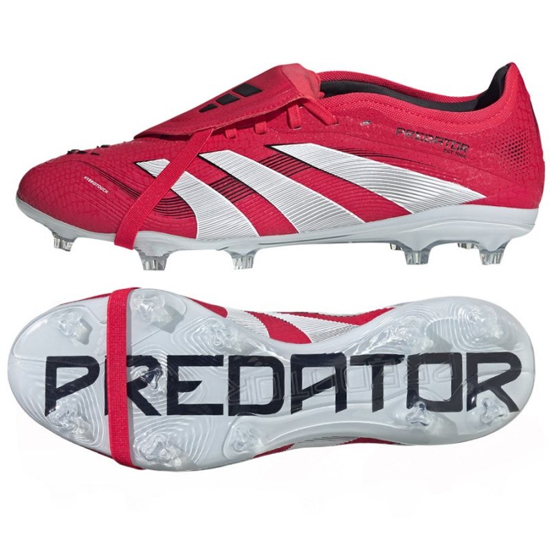 Adidas Predator Pro ft FG JR0441 Red Shoes vermelho