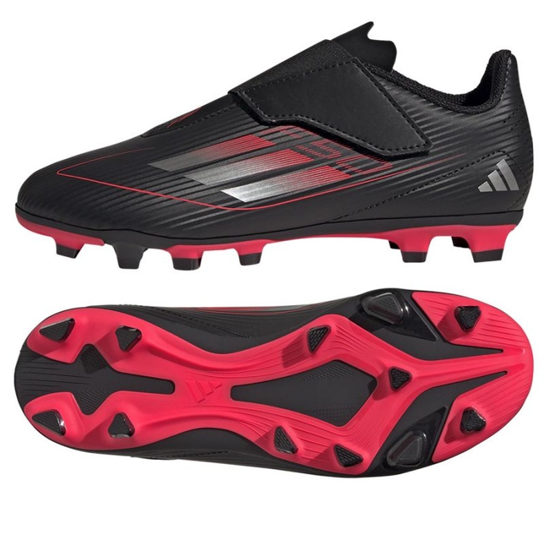 Adidas F50 Club VEL FG/MG IE3730 Velcro preto