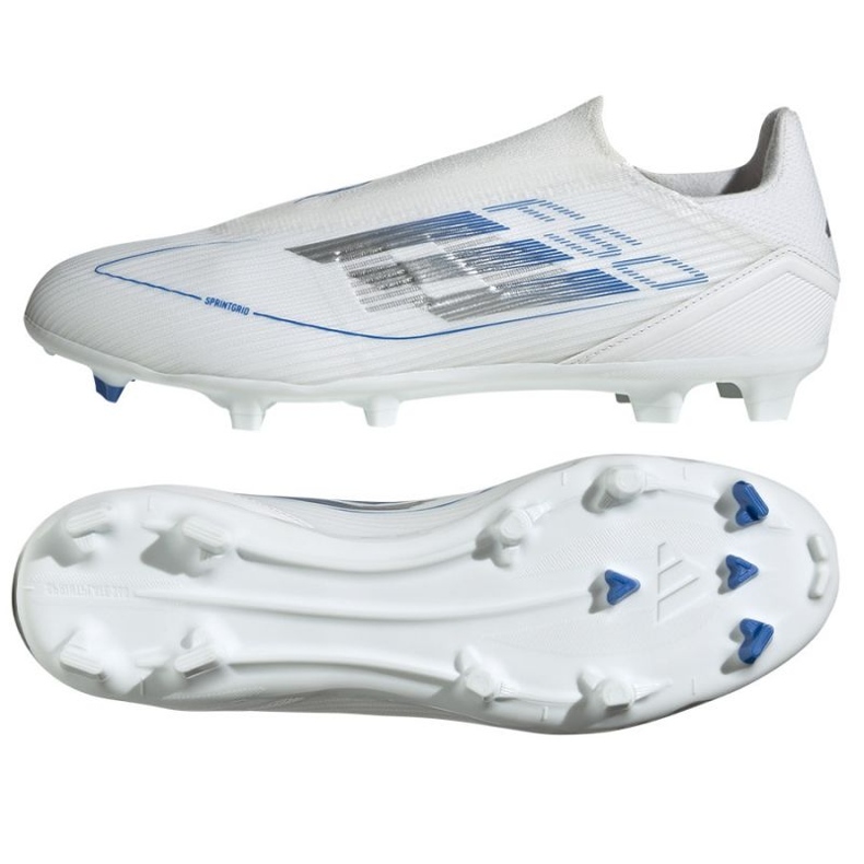Adidas F50 League LL FG/MG IE1241 Sapatos brancos
