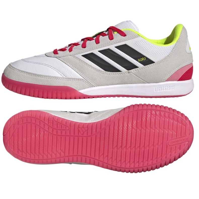 Adidas Top Sala Competition II em IH7684 Branco e vermelho