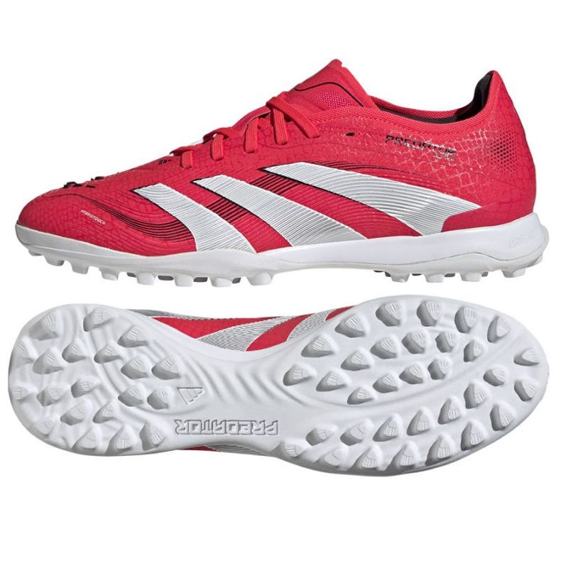 Adidas Predator Pro tf ID3764 Sapatos vermelhos
