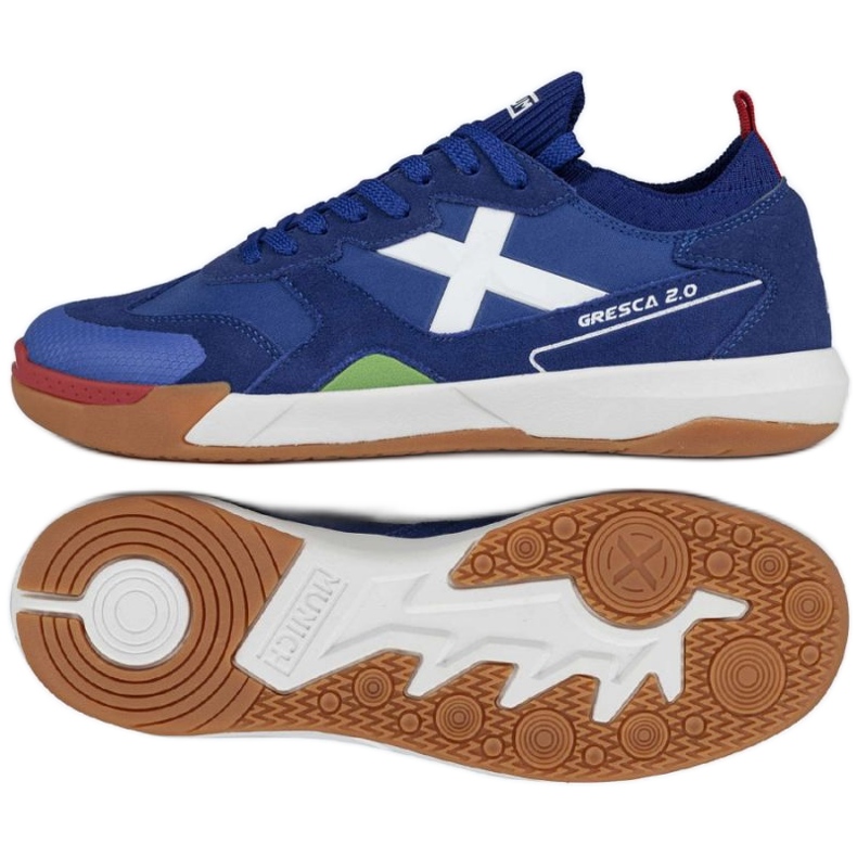 Munich Munique Gresca 2.0 em 3003001 Sapatos de futebol azul