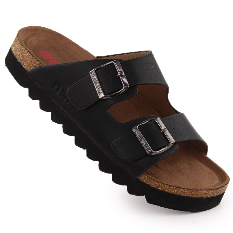 Flips masculinos ajustáveis ​​para preto fivelas Big Star NN174531