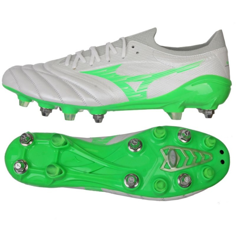 Mizuno Morelia neo IV beta elite mix sg p1gc254237 sapatos de futebol branco