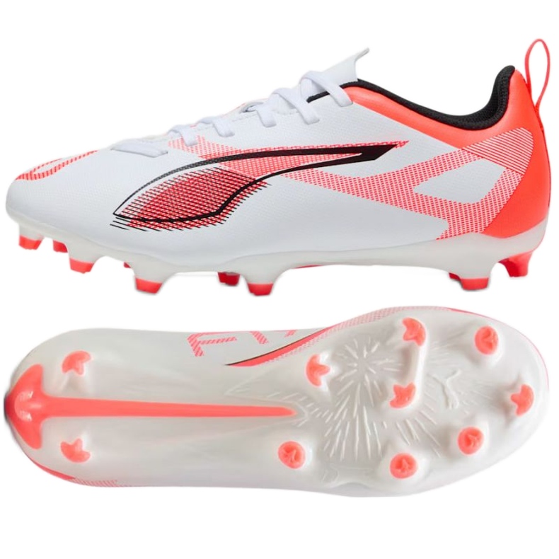 PUMA Ultra 5 Play FG/AG 108170-01 Sapatos brancos