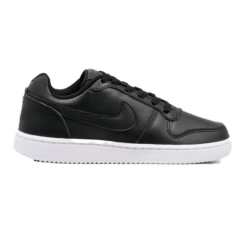 Nike Ebernon baixo em sapatos AQ1779-001 preto