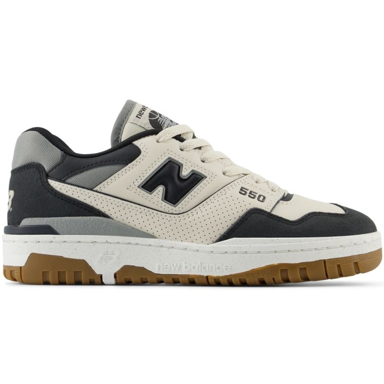 New Balance Novo BBW550HJ Sapatos brancos e brancos