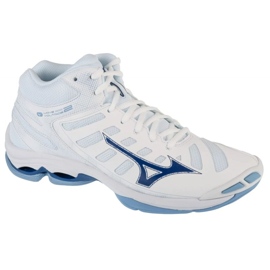 Tensão de onda mizuno 2 mid v1ga246511 sapatos brancos